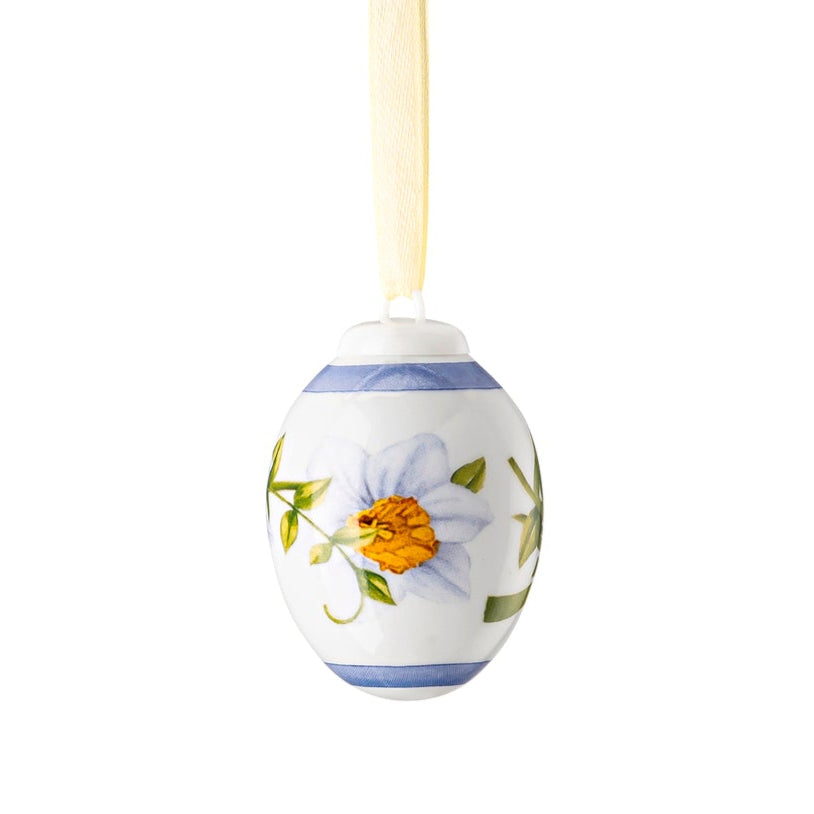 Hutschenreuther White Narcissus Mini Egg