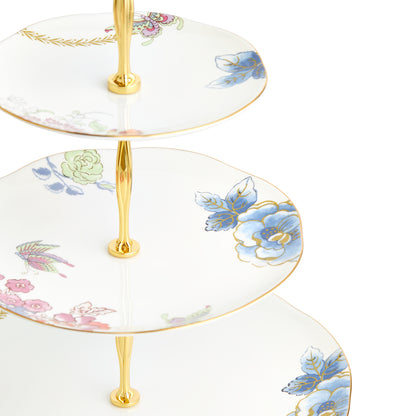 Wedgwood Butterfly Bloom 3-Tier Cake Stand