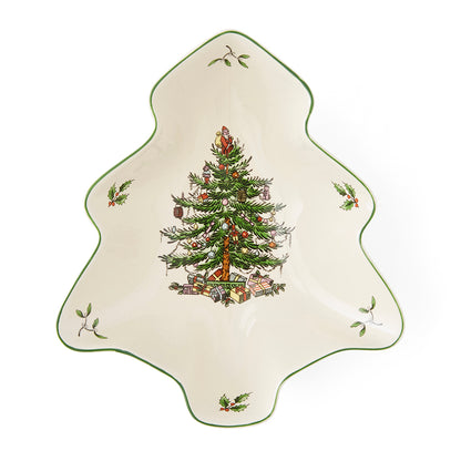 Spode Christmas Tree Christmas Tree Shaped Dish