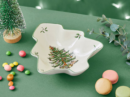 Spode Christmas Tree Christmas Tree Shaped Dish