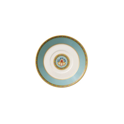 Villeroy & Boch Samarkand Aquamarine Saucer Espresso Saucer 11.5cm