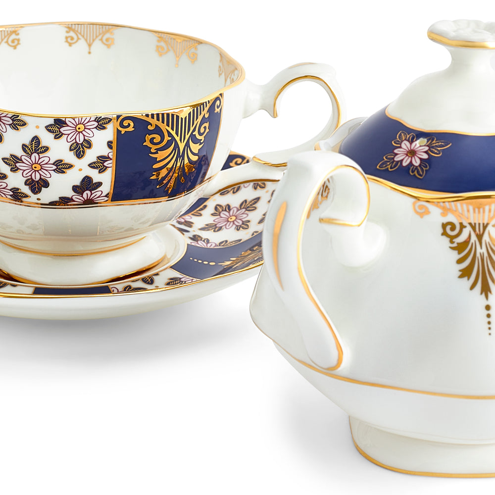 Royal Albert Tea for One - Regency Blue 1900