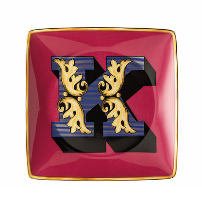 Versace Holiday Alphabet Dish