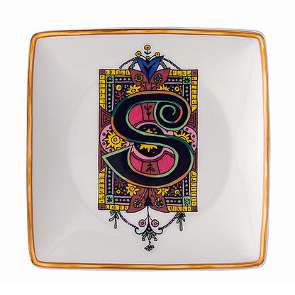 Versace Holiday Alphabet Dish