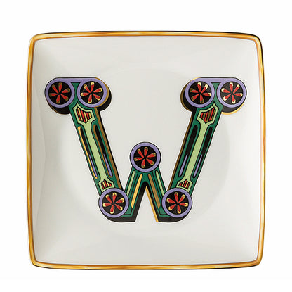 Versace Holiday Alphabet Dish