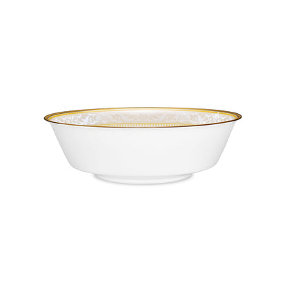 Noritake Glendonald Gold Round Salad Bowl 23cm