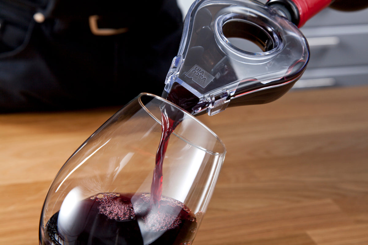 Vacu Vin Wine Aerator - Grey