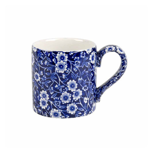 Burleigh Blue Calico Mug 284ml / 1/2 pt