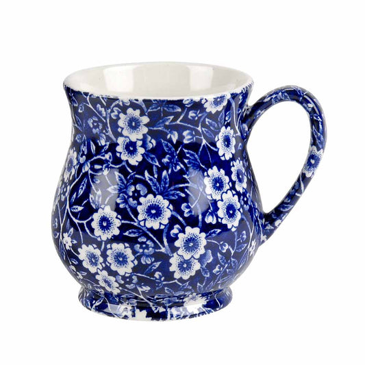 Burleigh Blue Calico Sandringham Mug 284ml / 1/2pt