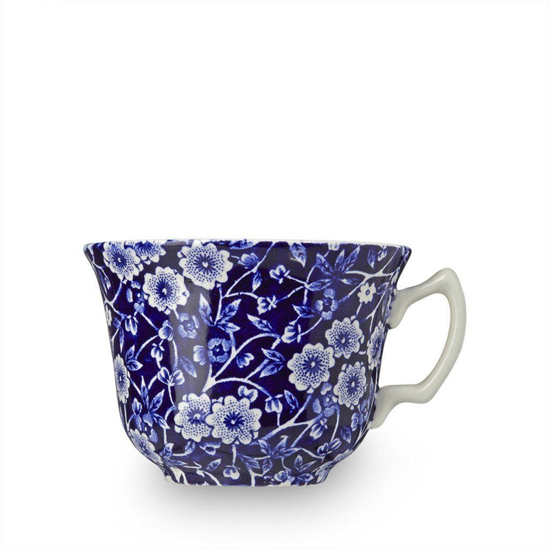 Burleigh Blue Calico Teacup 187 ml / 1/3pt