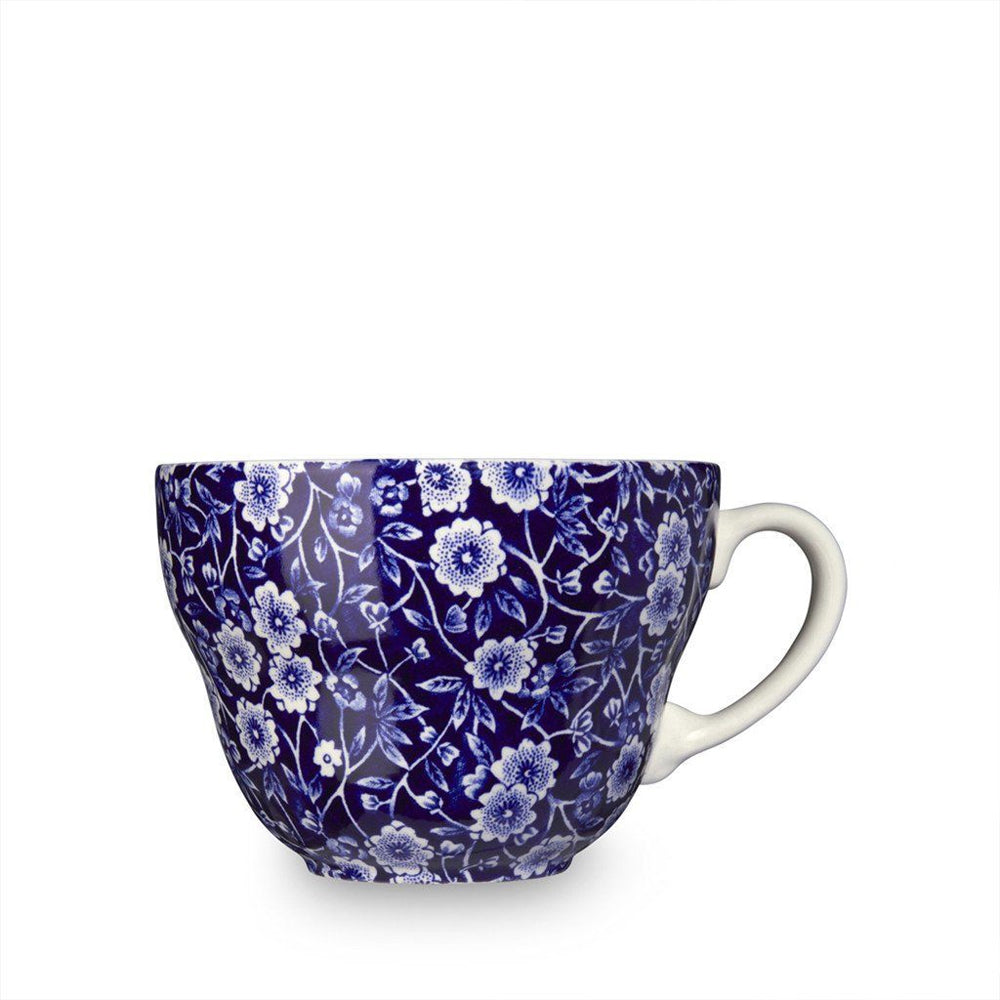 Burleigh Blue Calico Breakfast Cup 420ml/ 3/4pt