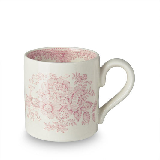 Burleigh Pink Asiatic Pheasants Mug 284ml / 1/2pt