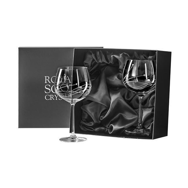 Royal Scot Crystal Diamante Gin & Tonic Copa Glass Set of 2