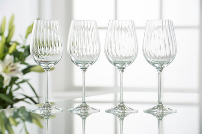 Galway Crystal Erne Wine Glass Set of 4