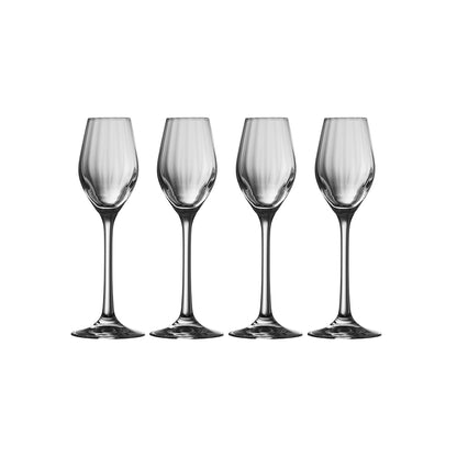 Galway Crystal Erne Taster/Sherry Set of 4