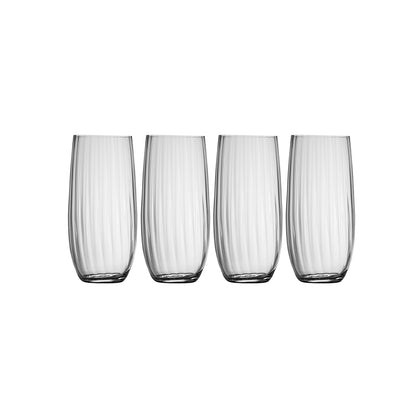 Galway Crystal Erne Hiball Set of 4