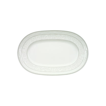 Villeroy & Boch Gray Pearl Pickle Dish 22cm