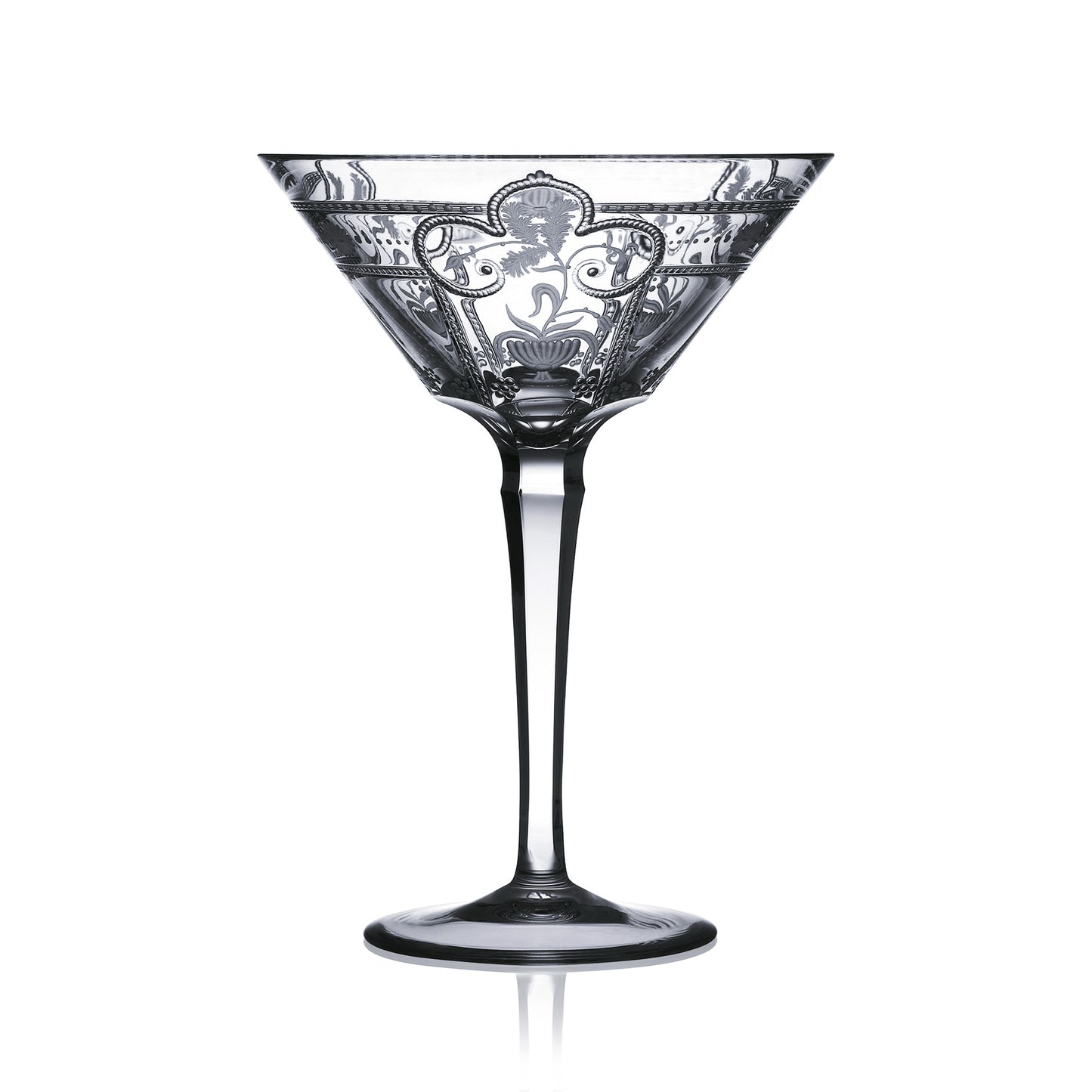 Varga Crystal Imperial Clear Martini Glass