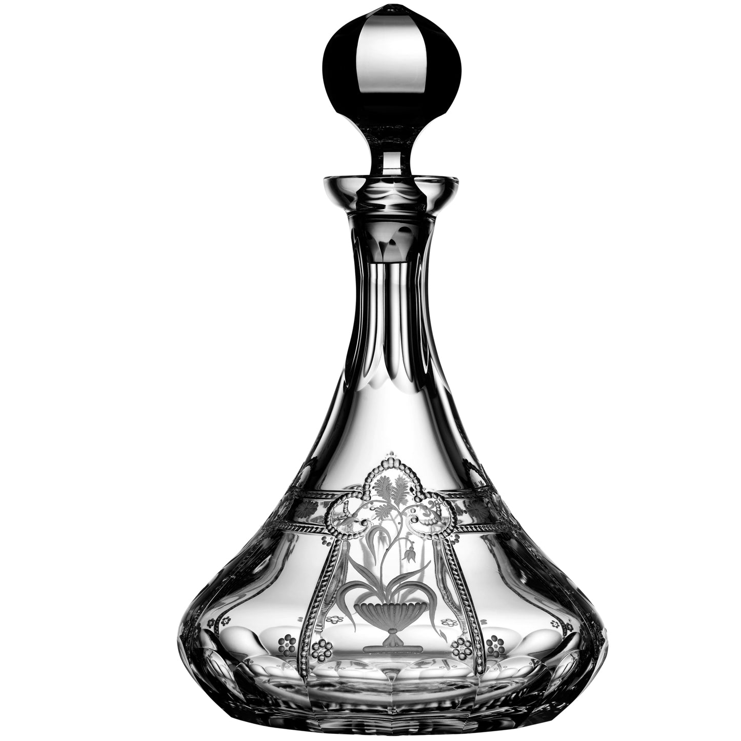 Varga Crystal Imperial Clear Ships Decanter 1.0 Litre