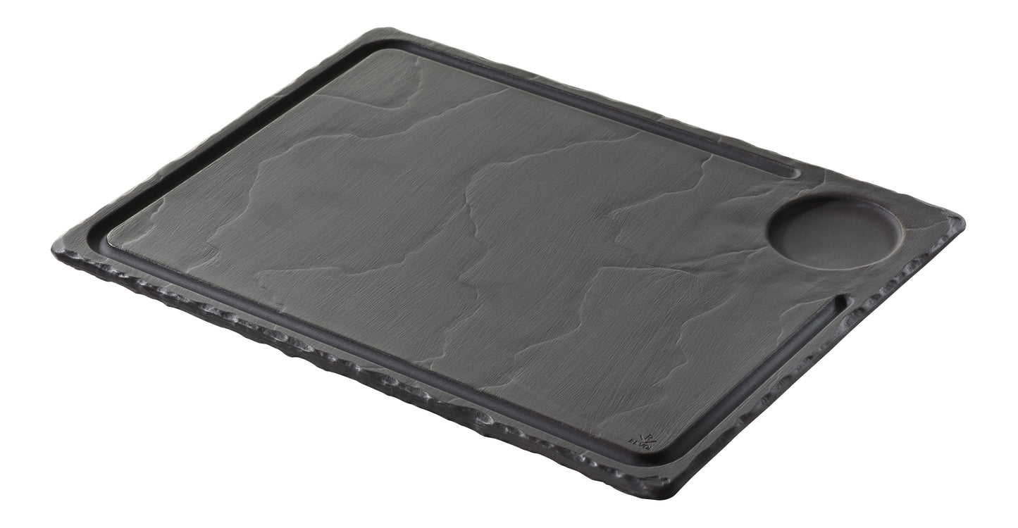 Revol Basalt Steak Plate Black