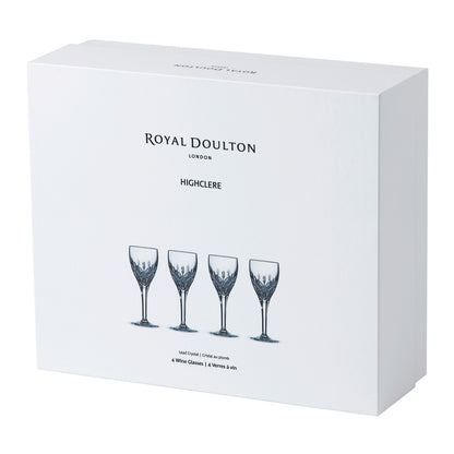 Royal Doulton Highclere Wine Glass Set of 3