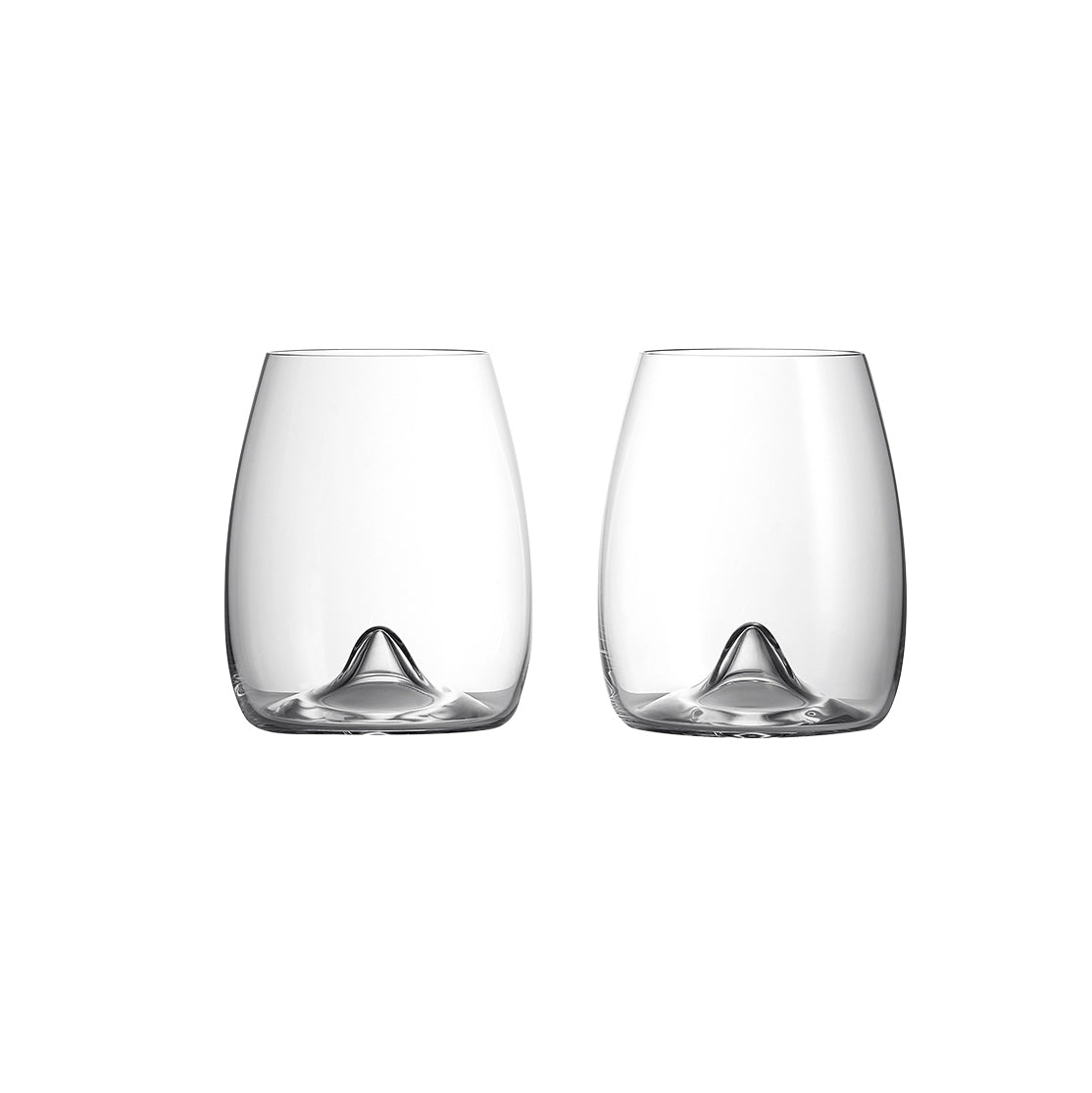 Waterford Crystal Elegance Stemless Wine Glasses Set Of 2 Havens