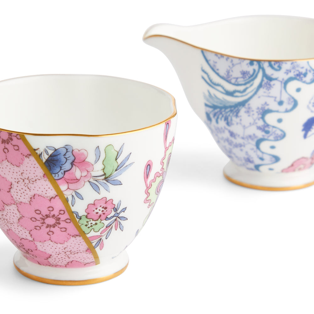 Wedgwood Butterfly Bloom 3 Piece Tea Set