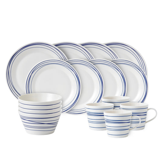 Royal Doulton Pacific Lines 16 Piece Dinner Set