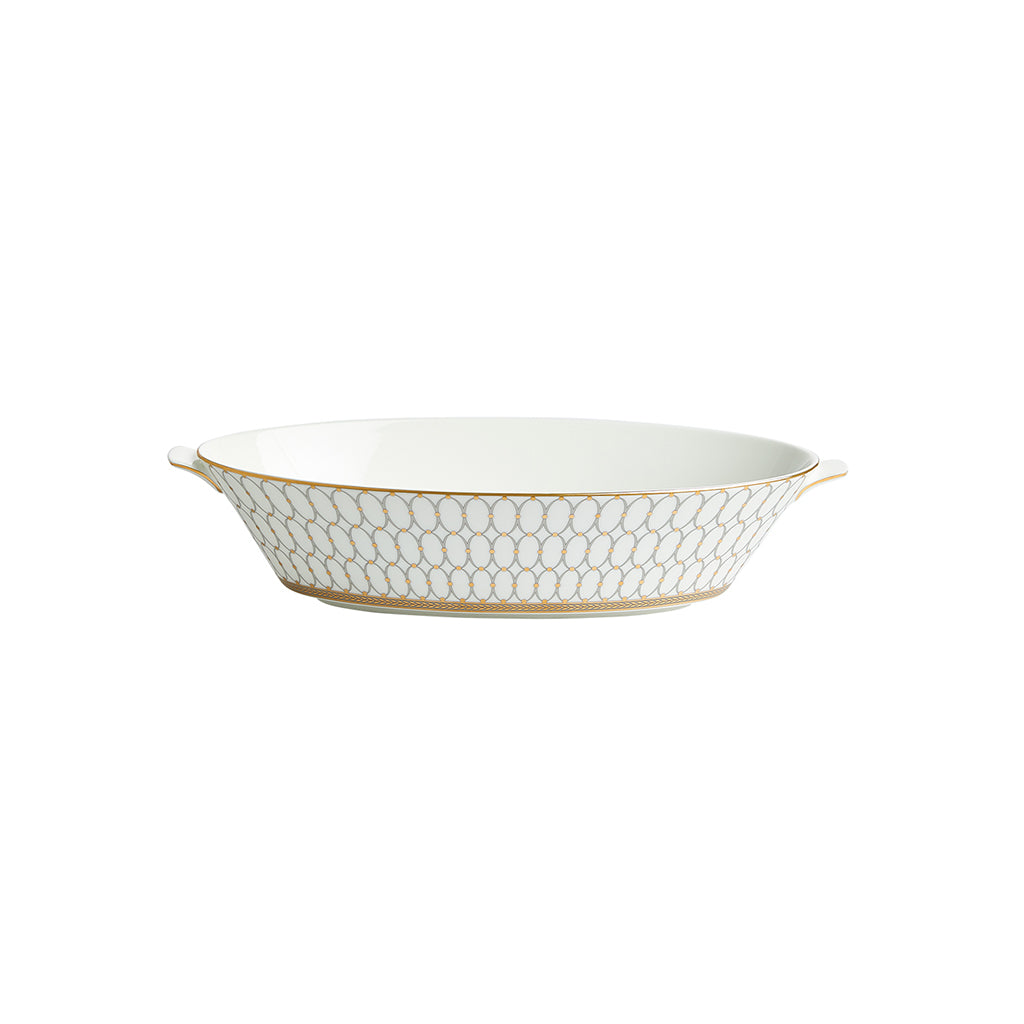 Wedgwood Renaissance Grey Open Vegetable Dish 34cm