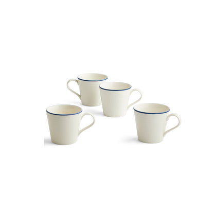 Royal Doulton Gordon Ramsay Maze Denim Line Mug Set of 4