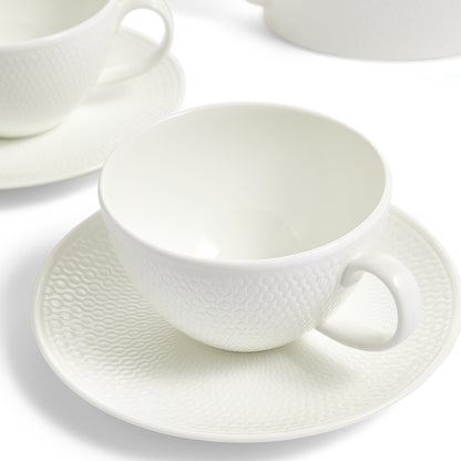 Wedgwood Gio White Teaware Set of 7