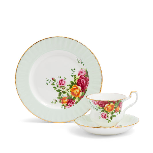 Royal Albert Old Country Roses 3 Piece Set - Fern
