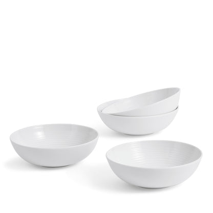 Royal Doulton Gordon Ramsay Maze White Cereal Bowl 18cm Set of 4