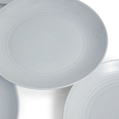 Royal Doulton Gordon Ramsay Maze Light Grey Plate 28cm Set of 4