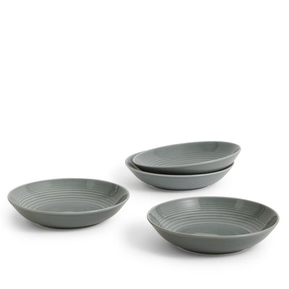 Royal Doulton Gordon Ramsay Maze Dark Grey Pasta Bowl 24cm Set of 4