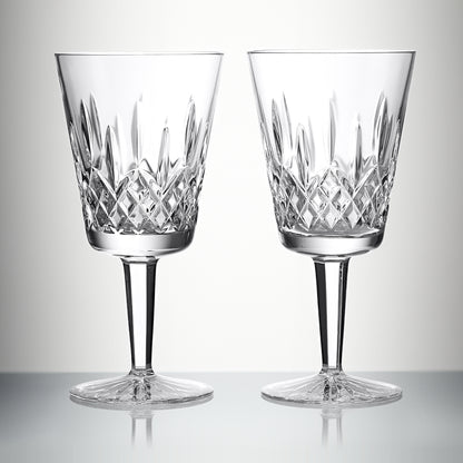 Waterford Crystal Lismore Large Goblet Set of 2