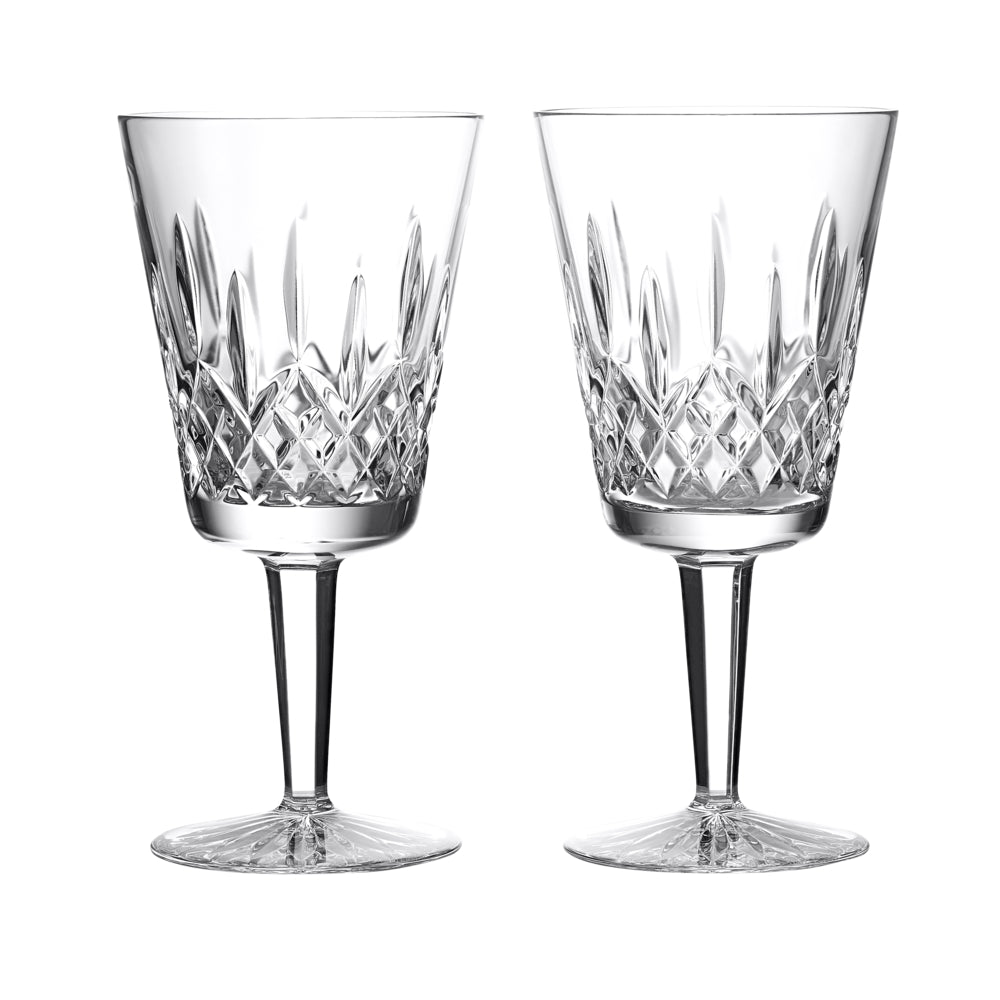 Waterford Crystal Lismore Large Goblet Set of 2