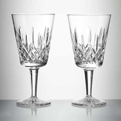 Waterford Crystal Lismore Medium Goblet Set of 2