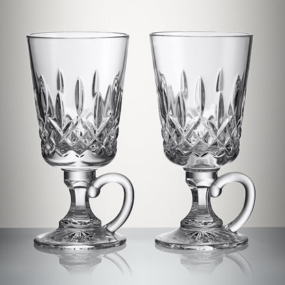 Waterford Crystal Lismore Irish Coffee Glass Set of 2