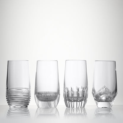 Waterford Crystal Mixology Hiball Mixed Set of 4