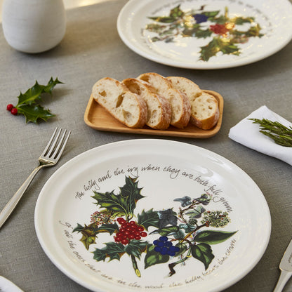 Portmeirion Holly and Ivy Plate 25cm