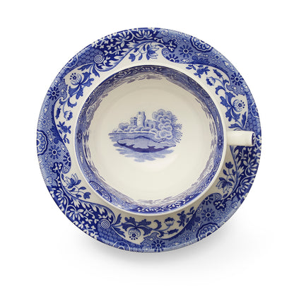 Spode Blue Italian Breakfast Cup & Saucer