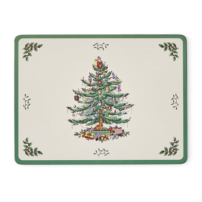 Pimpernel Christmas Tree Small Placemats Set of 6