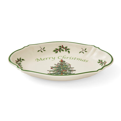 Spode Christmas Tree Merry Christmas Tray