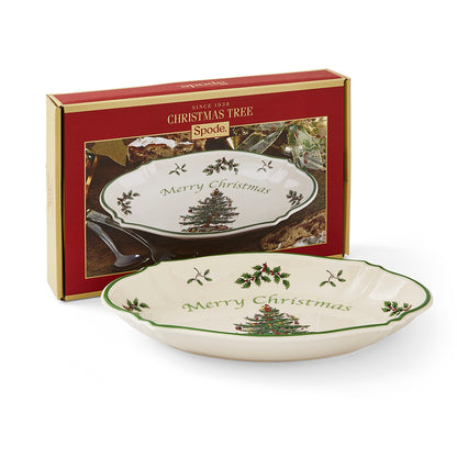 Spode Christmas Tree Merry Christmas Tray