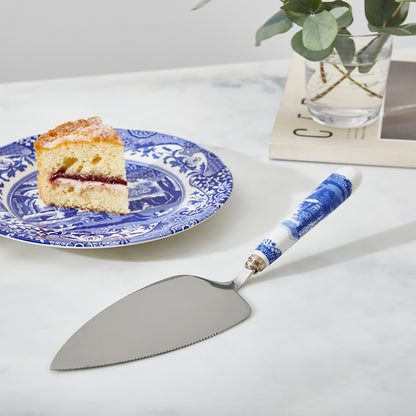 Spode Blue Italian Cake Slice