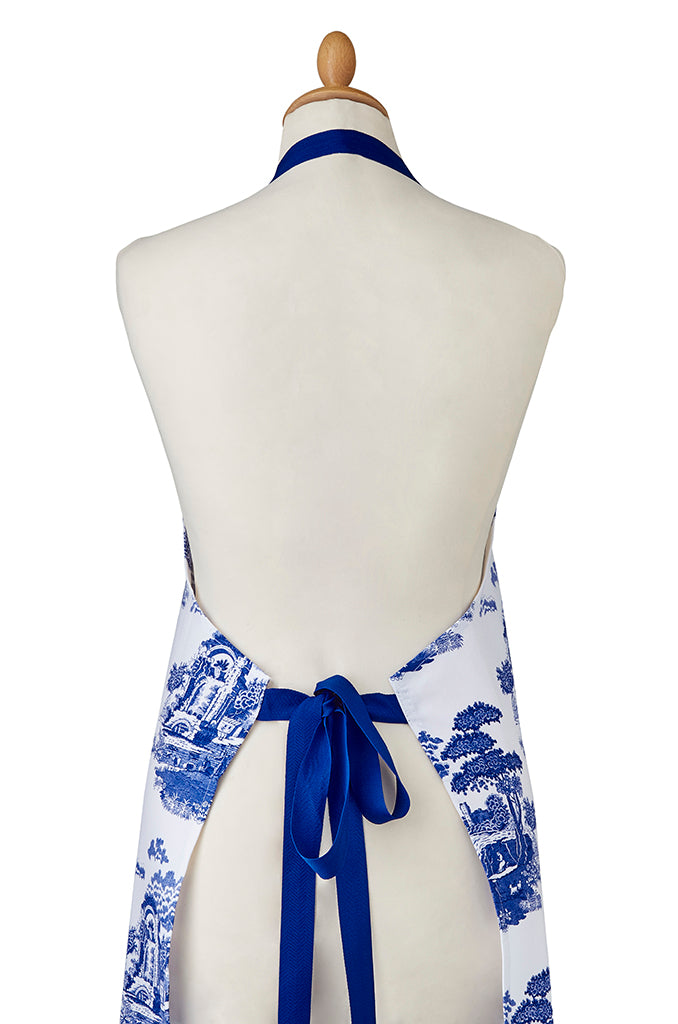 Pimpernal Blue Italian Cotton Apron