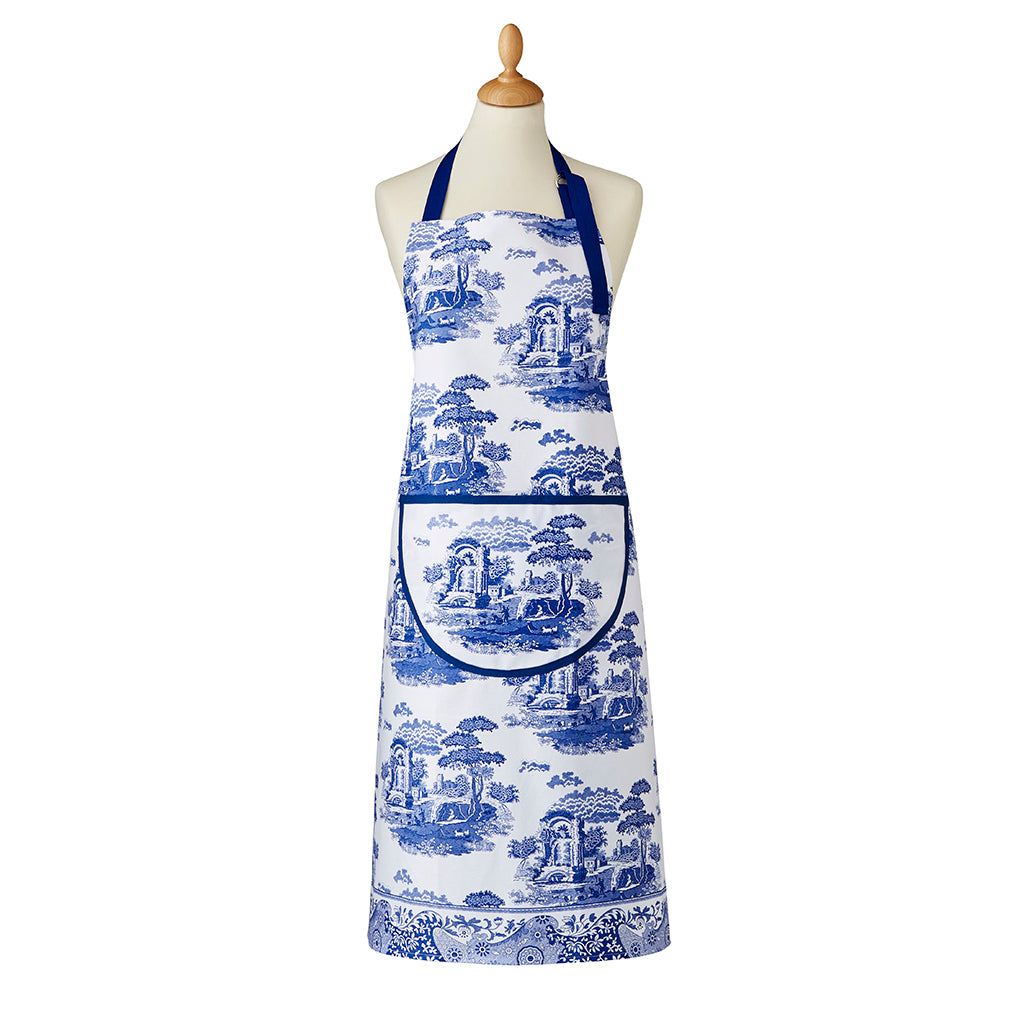 Pimpernal Blue Italian Cotton Apron