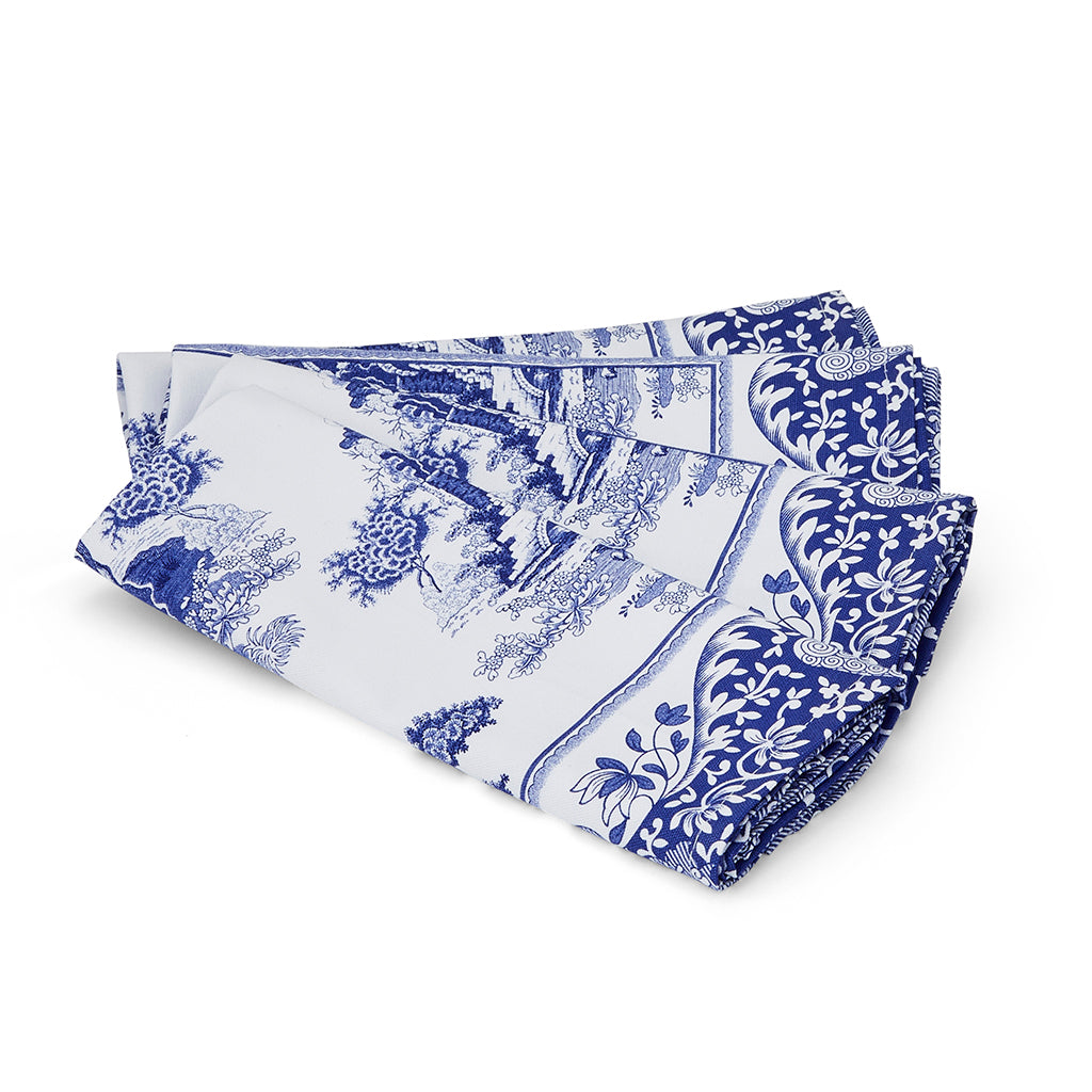 Pimpernel Blue Italian Napkins Set of 4