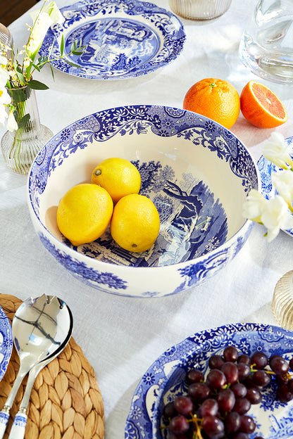 Spode Blue Italian Round Bowl 27.5cm